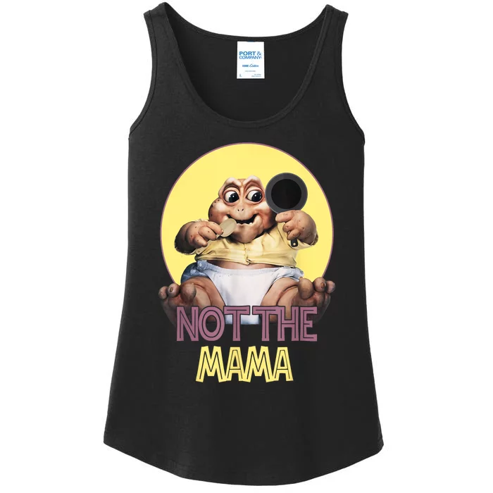 Dinosaurs Not The Mama Funny Ladies Essential Tank