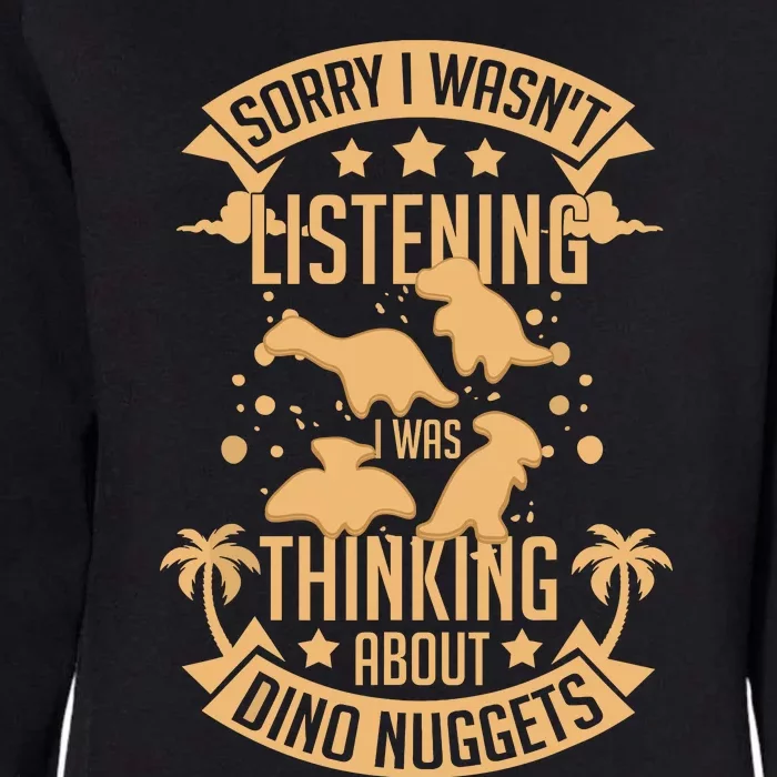 Dinosaur Nugs Veggie Funny Womens California Wash Sweatshirt