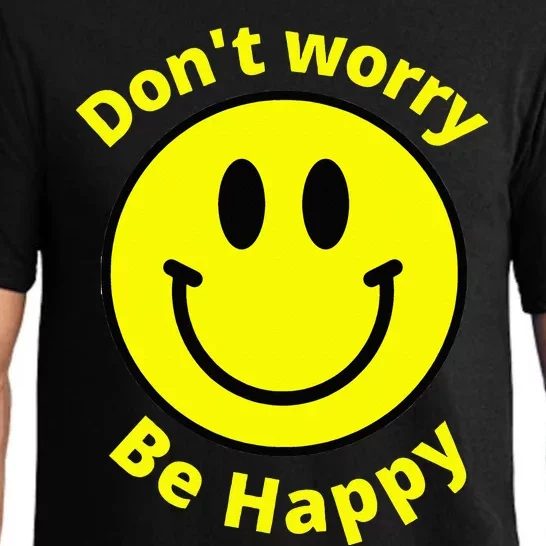 Do Not Worry Be Happy! Sunshine Cute Happiness Face Pajama Set