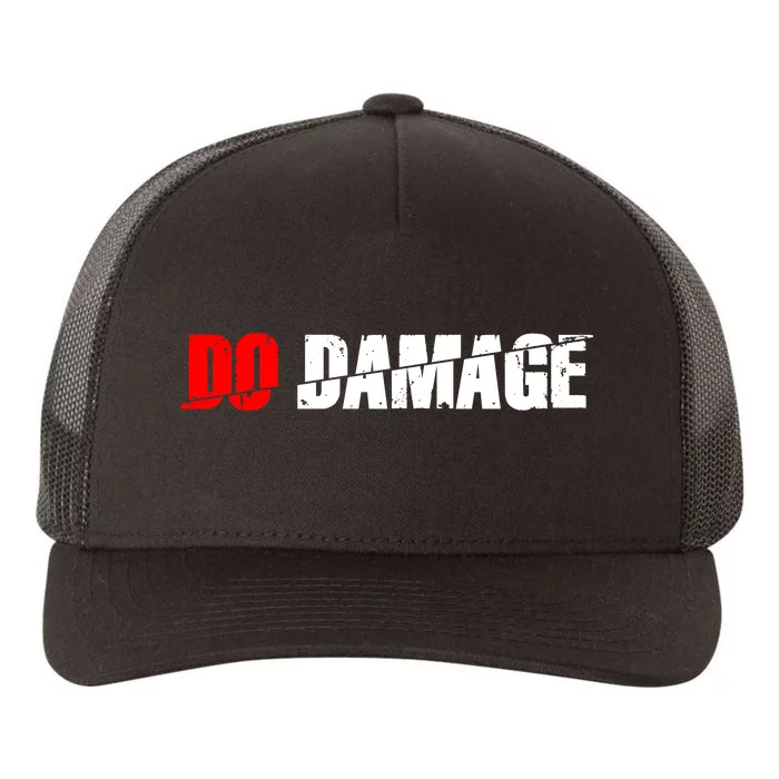 Do Damage Baseball Yupoong Adult 5-Panel Trucker Hat