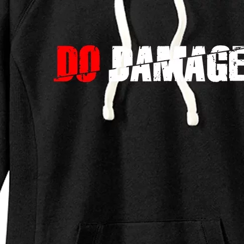 Do Damage Baseball Women's Fleece Hoodie