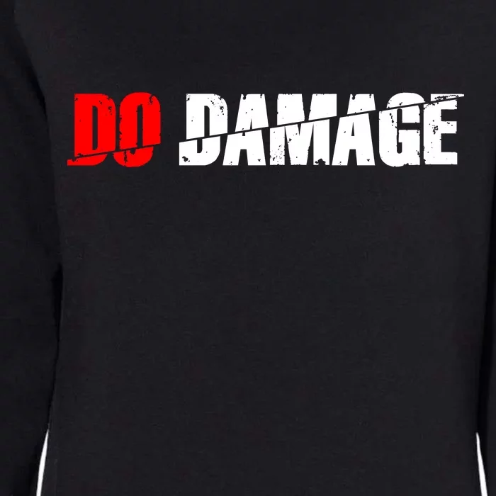 Do Damage Baseball Womens California Wash Sweatshirt