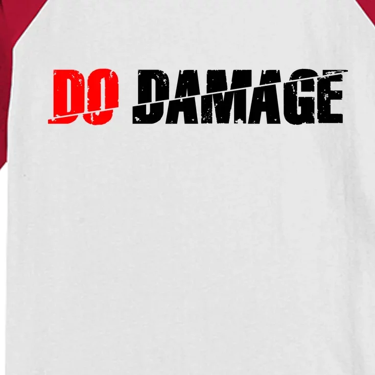 Do Damage Baseball Kids Colorblock Raglan Jersey