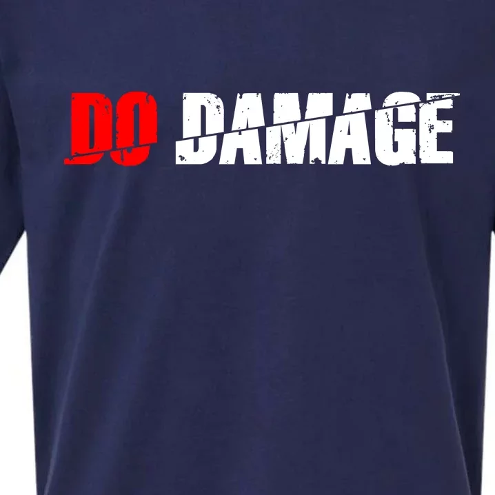 Do Damage Baseball Sueded Cloud Jersey T-Shirt