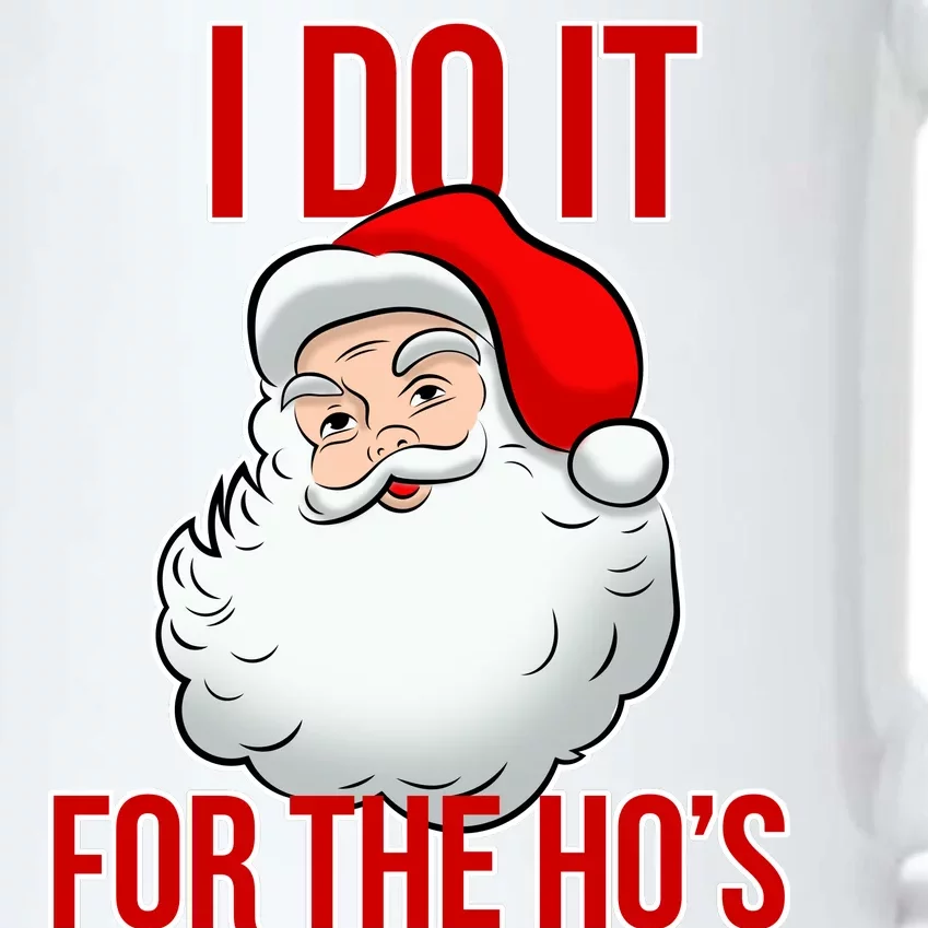 Do It For the Ho's X-mas Santa Black Color Changing Mug