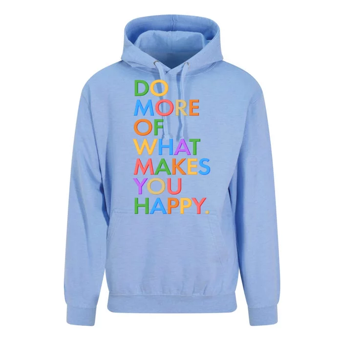 Do More of What Makes You Happy Unisex Surf Hoodie