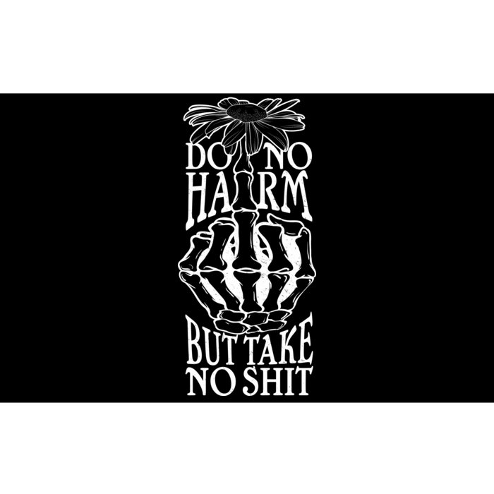 Do No Harm But Take No Shit Bumper Sticker