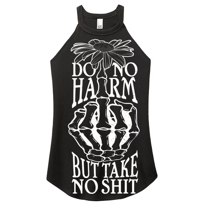 Do No Harm But Take No Shit Women’s Perfect Tri Rocker Tank