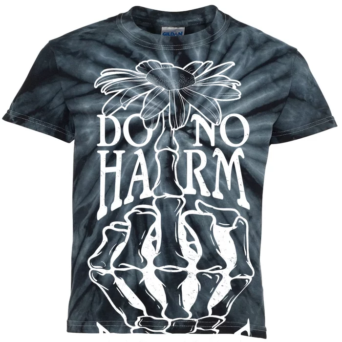 Do No Harm But Take No Shit Kids Tie-Dye T-Shirt