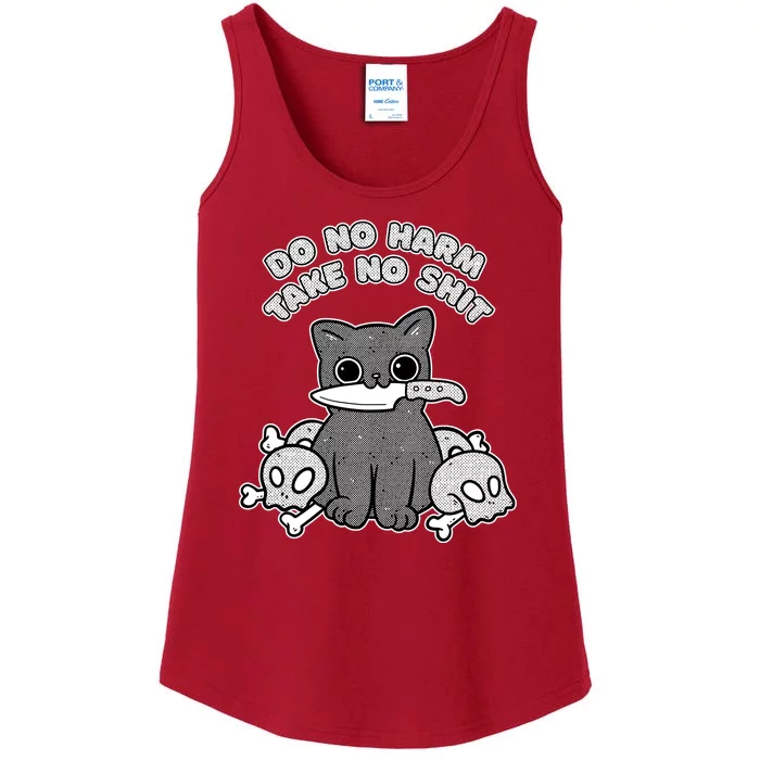 Do No Harm Take No Shit Ladies Essential Tank