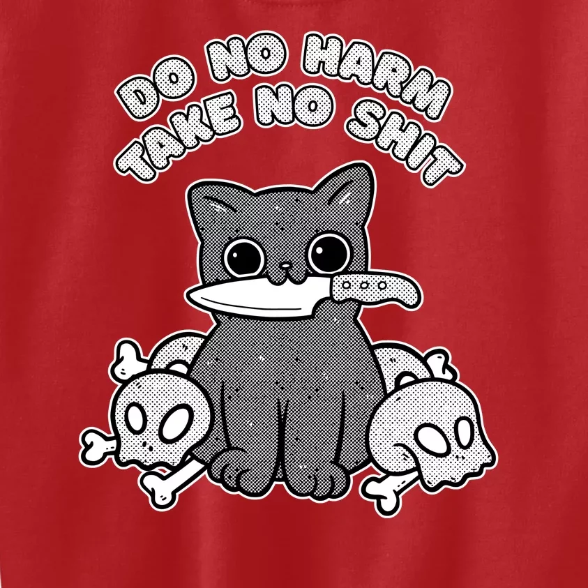 Do No Harm Take No Shit Kids Sweatshirt