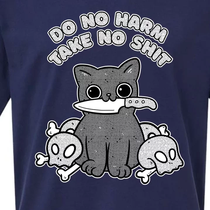 Do No Harm Take No Shit Sueded Cloud Jersey T-Shirt