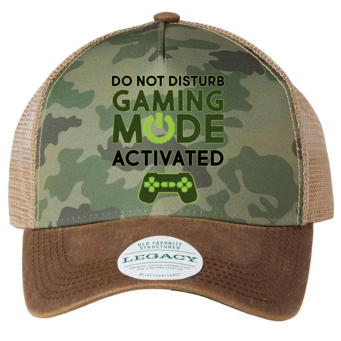 Do Not Disturb Gaming Mode Activated Legacy Tie Dye Trucker Hat