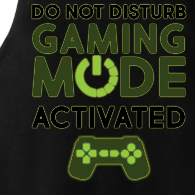 Do Not Disturb Gaming Mode Activated Ladies Tri-Blend Wicking Tank