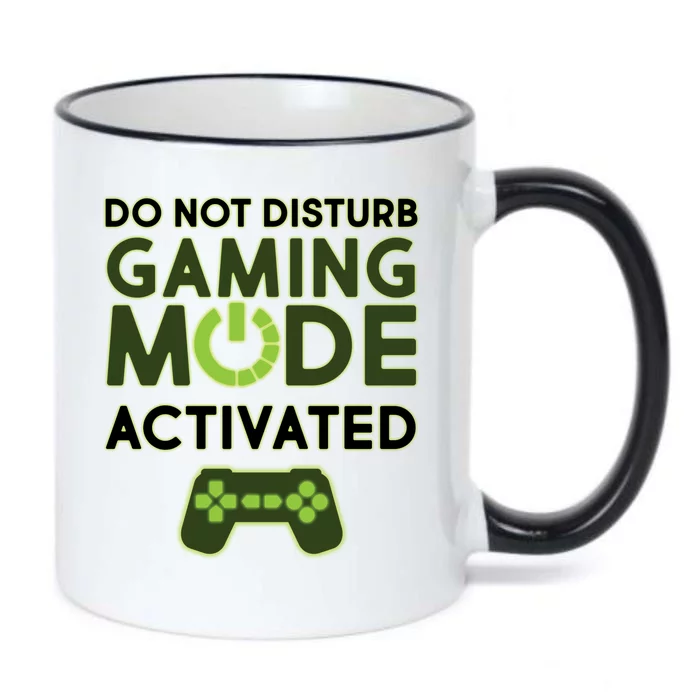 Do Not Disturb Gaming Mode Activated Black Color Changing Mug