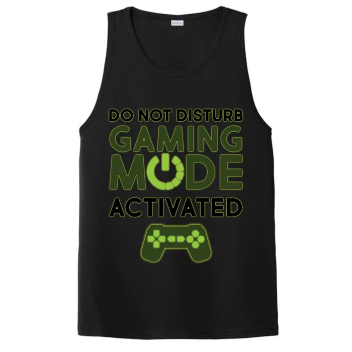 Do Not Disturb Gaming Mode Activated Performance Tank