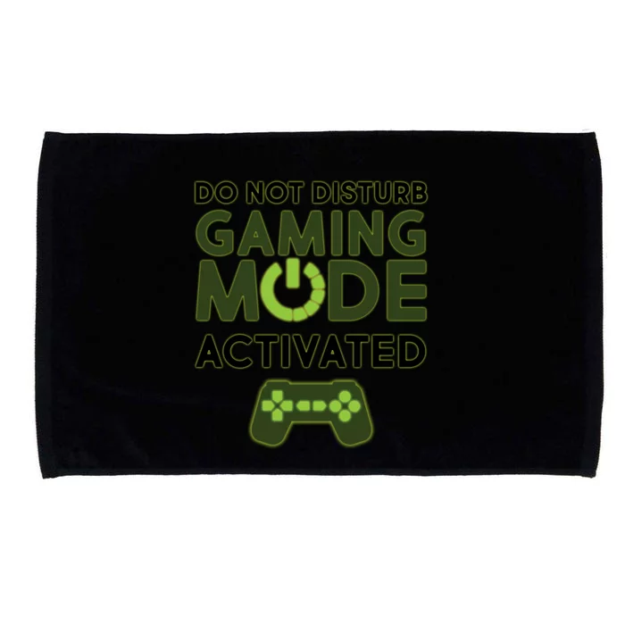 Do Not Disturb Gaming Mode Activated Microfiber Hand Towel