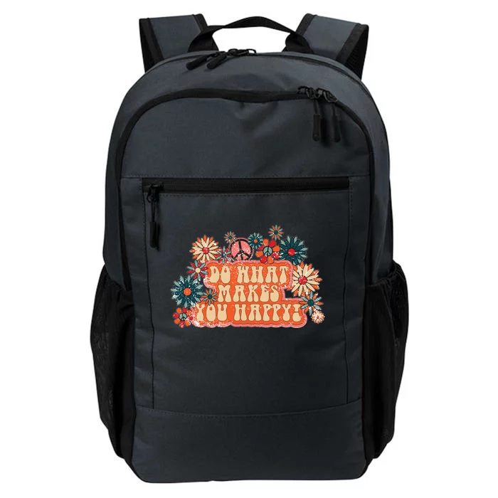 Do What Makes You Happy Retro Daily Commute Backpack