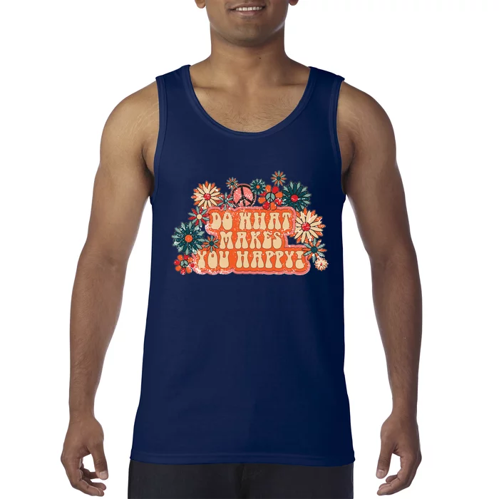 Do What Makes You Happy Retro Tank Top