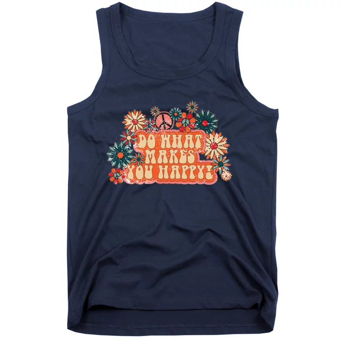 Do What Makes You Happy Retro Tank Top