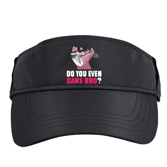 Do You Even Game Bro? Funny Gamer Adult Drive Performance Visor