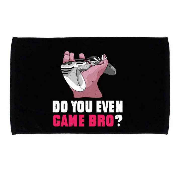 Do You Even Game Bro? Funny Gamer Microfiber Hand Towel