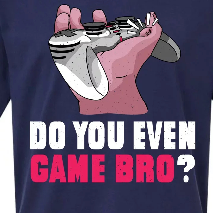 Do You Even Game Bro? Funny Gamer Sueded Cloud Jersey T-Shirt