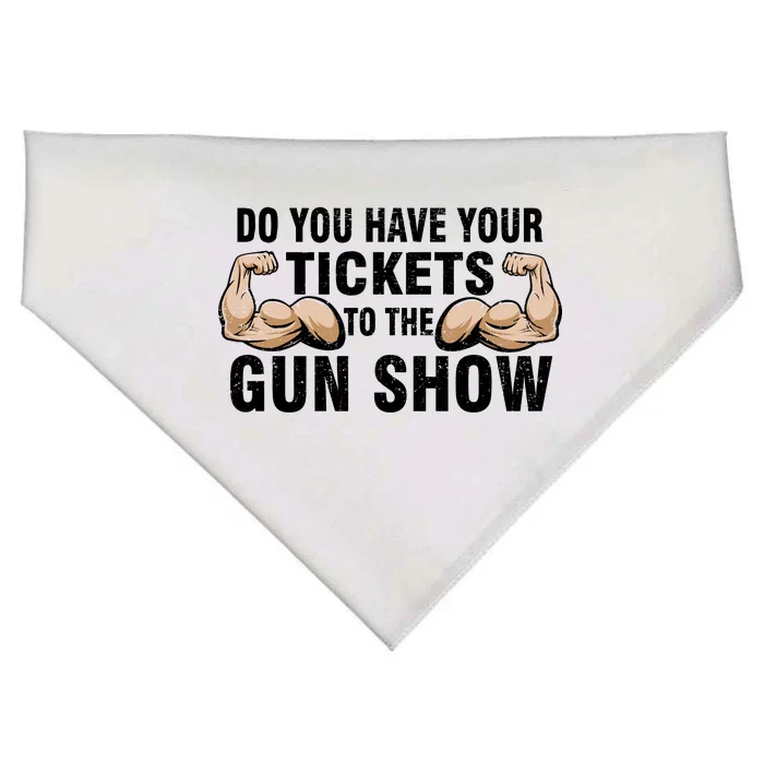 Do You Have Tickets To The Gun Show USA-Made Doggie Bandana