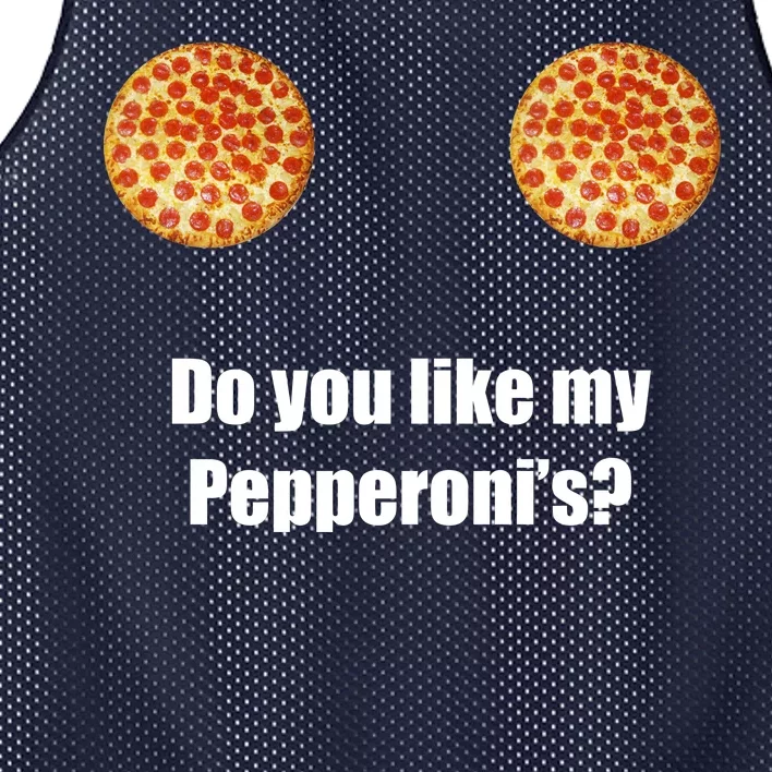 Do You Like My Pepperoni's1 Mesh Reversible Basketball Jersey Tank