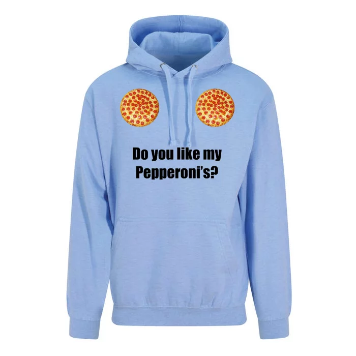 Do You Like My Pepperoni's1 Unisex Surf Hoodie