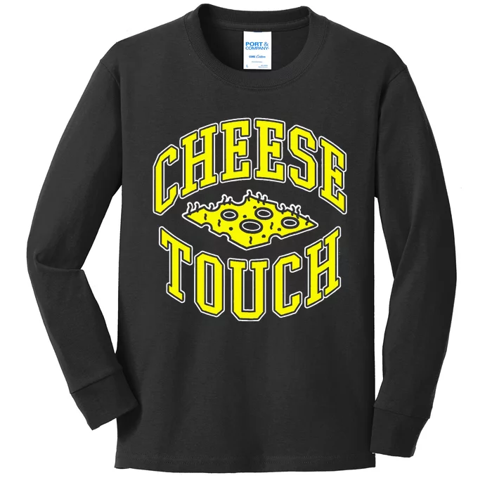 Diary Of A Wimpy Cheese Touch Kids Long Sleeve Shirt