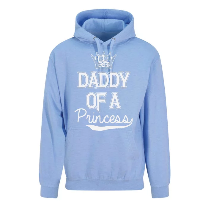 Daddy Of A Princess Fathers Day Unisex Surf Hoodie