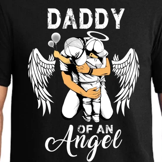 Daddy Of An Angel Pregnancy Infant Loss Awareness Gift Pajama Set