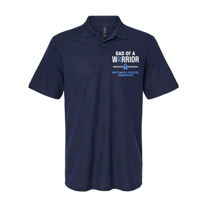 Dad Of A Warrior Moyamoya Disease Awareness Softstyle Adult Sport Polo