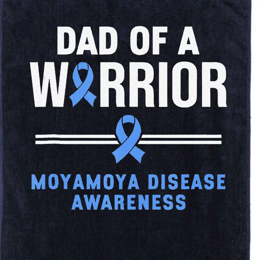 Dad Of A Warrior Moyamoya Disease Awareness Platinum Collection Golf Towel