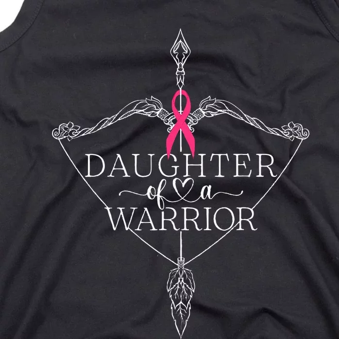 Daughter Of A Warrior Breast Cancer Awareness Support Squad Tank Top