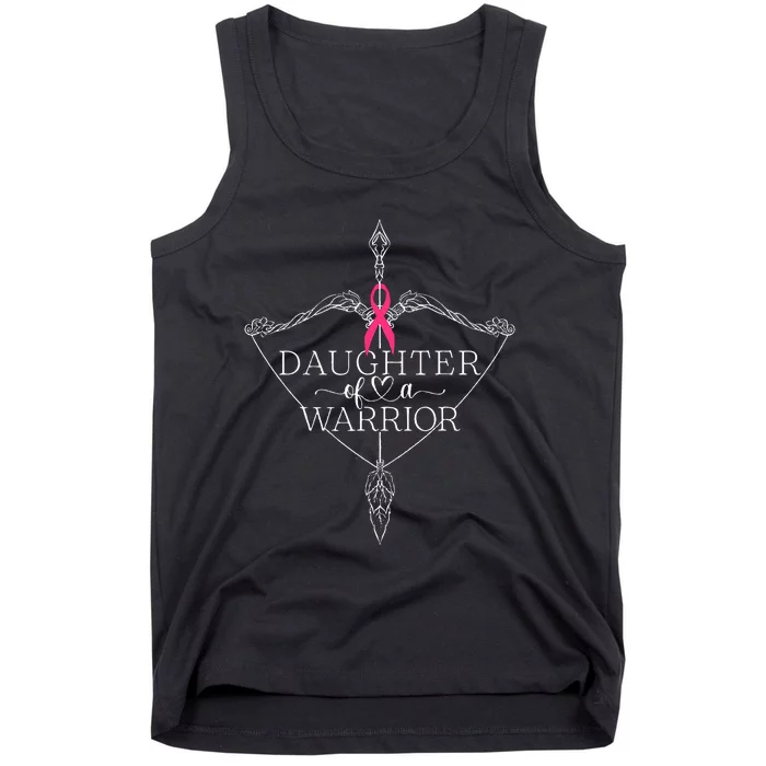 Daughter Of A Warrior Breast Cancer Awareness Support Squad Tank Top