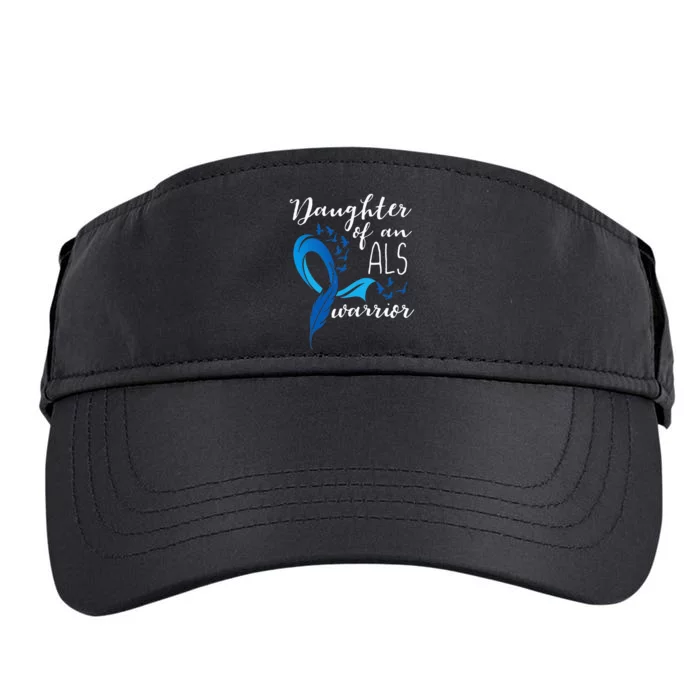 Daughter Of An ALS Warrior ALS Support Squad Adult Drive Performance Visor