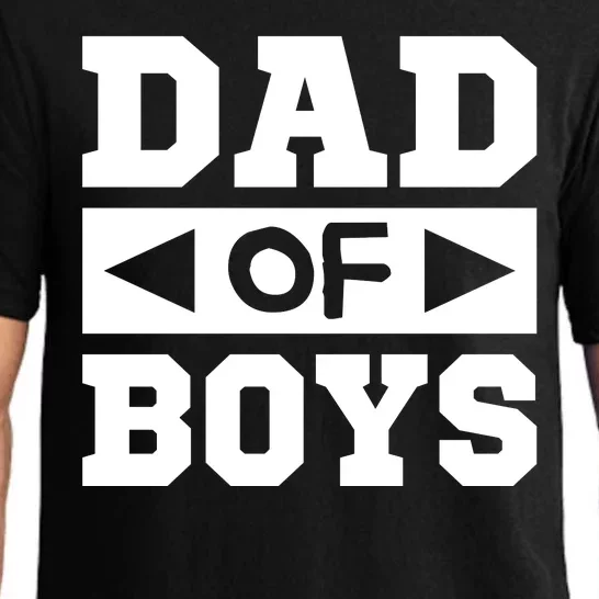 Dad Of Boy Funny Dad For Son Pajama Set