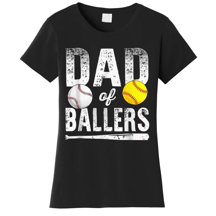 Baseball Dad Shirt, Funny Baseball Shirt, Dad of Ballers Tee, Baseball  Lover Shi