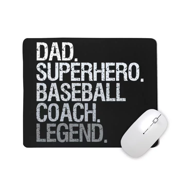 Dad of Ballers Father Son Soccer Baseball Player Coach Mousepad