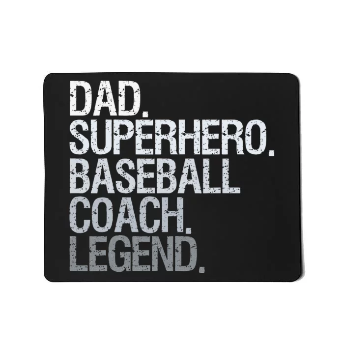 Dad of Ballers Father Son Soccer Baseball Player Coach Mousepad