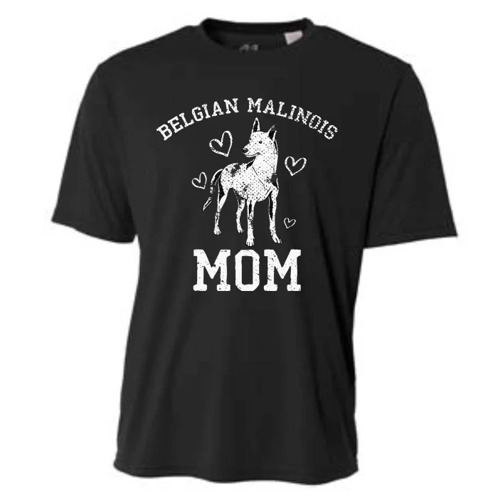 Dog Owner Belgian Malinois Mom Mothers Day Belgian Malinois Cooling Performance Crew T-Shirt