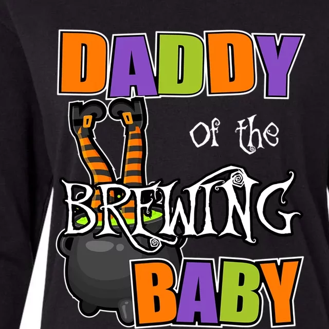 Daddy Of Brewing Halloween Theme Shower Spooky Funny Gift Womens Cotton Relaxed Long Sleeve T-Shirt