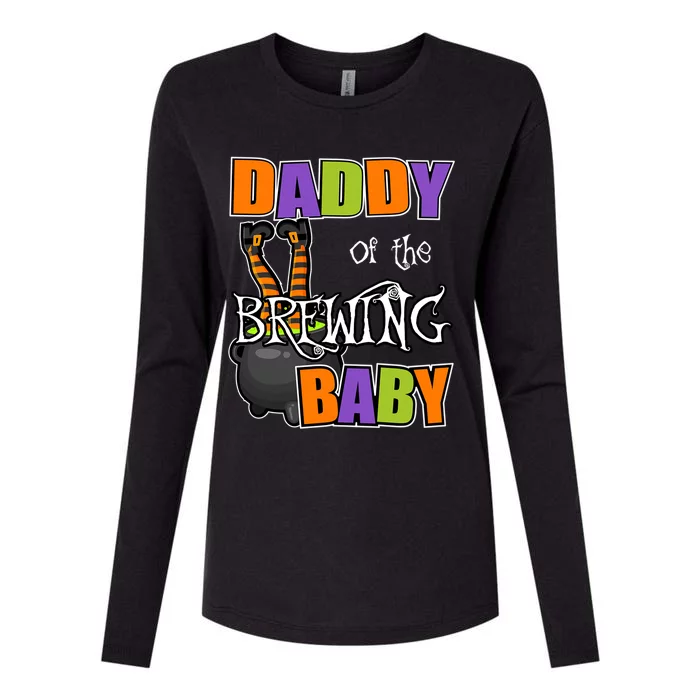 Daddy Of Brewing Halloween Theme Shower Spooky Funny Gift Womens Cotton Relaxed Long Sleeve T-Shirt