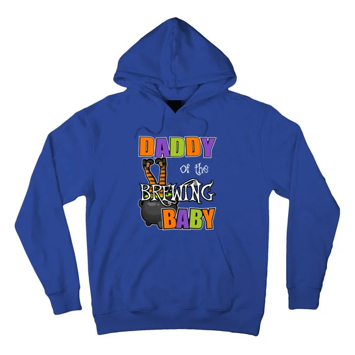 Daddy Of Brewing Halloween Theme Shower Spooky Funny Gift Tall Hoodie