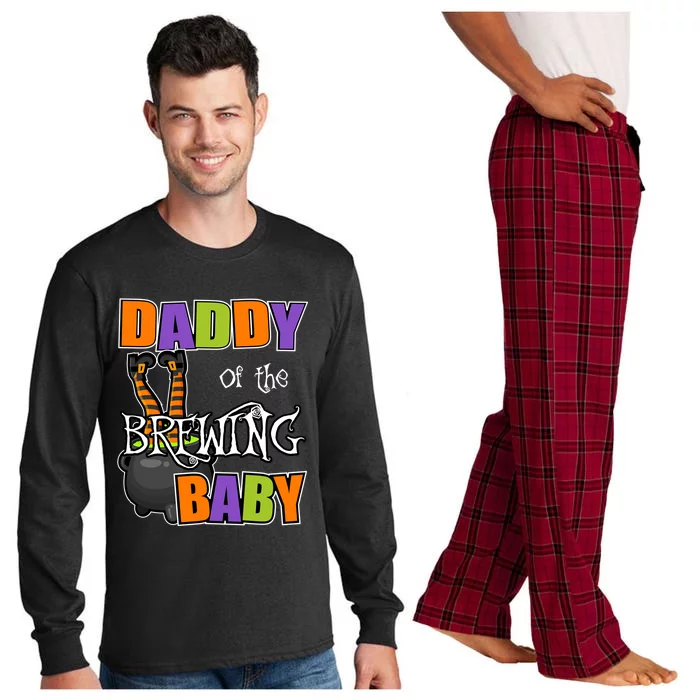 Daddy Of Brewing Halloween Theme Shower Spooky Cool Gift Long Sleeve Pajama Set