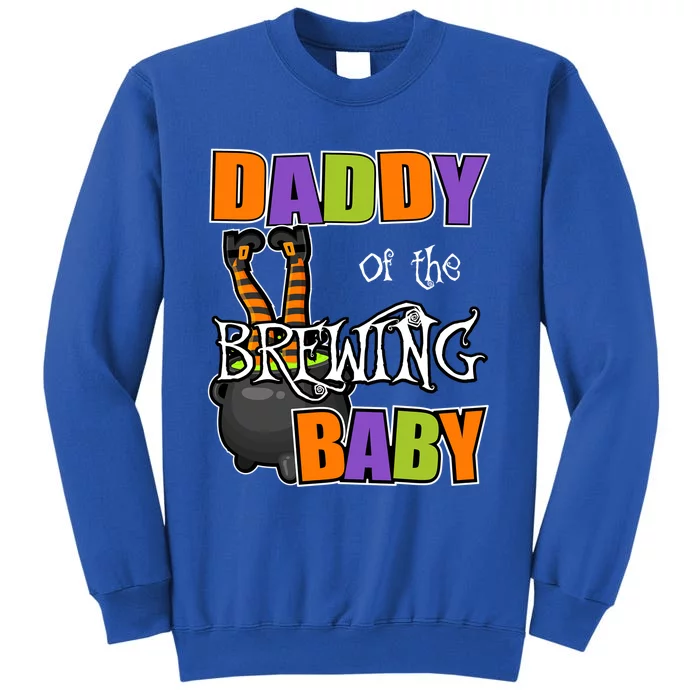 Daddy Of Brewing Halloween Theme Shower Spooky Cool Gift Sweatshirt