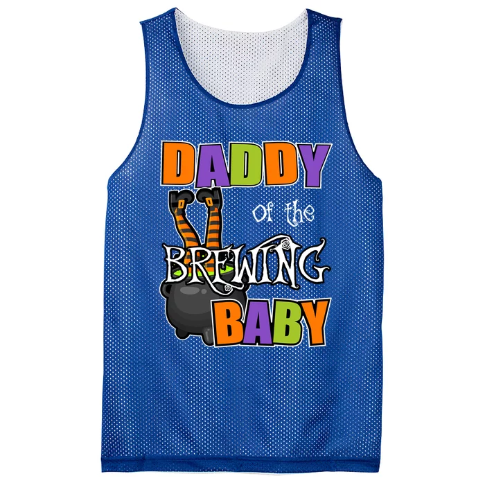 Daddy Of Brewing Halloween Theme Shower Spooky Cool Gift Mesh Reversible Basketball Jersey Tank