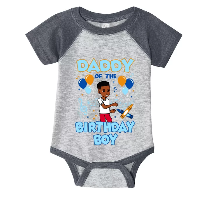 Daddy Of Birthday Boy GracieS Corner Family Matching Infant Baby Jersey Bodysuit